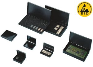 Boîte ESD couvercle à charnière