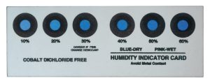 Testeur d'humidité 10 - 20 - 30 - 40 - 50 - 60%