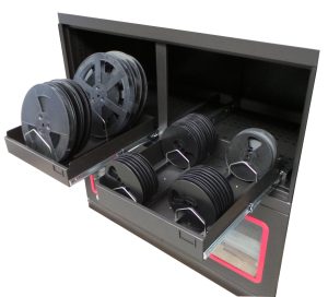Removable slides shelves